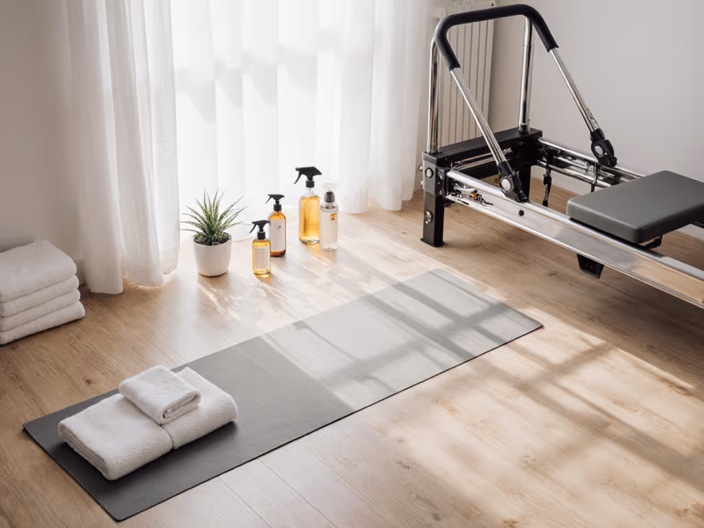 small_pilates_studio_setup