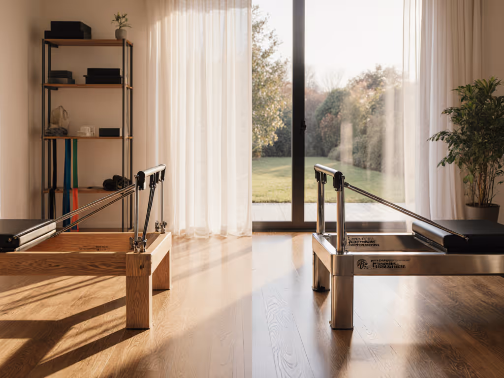 Wood vs Metal Pilates Frames: Climate, Noise, Eco Compared